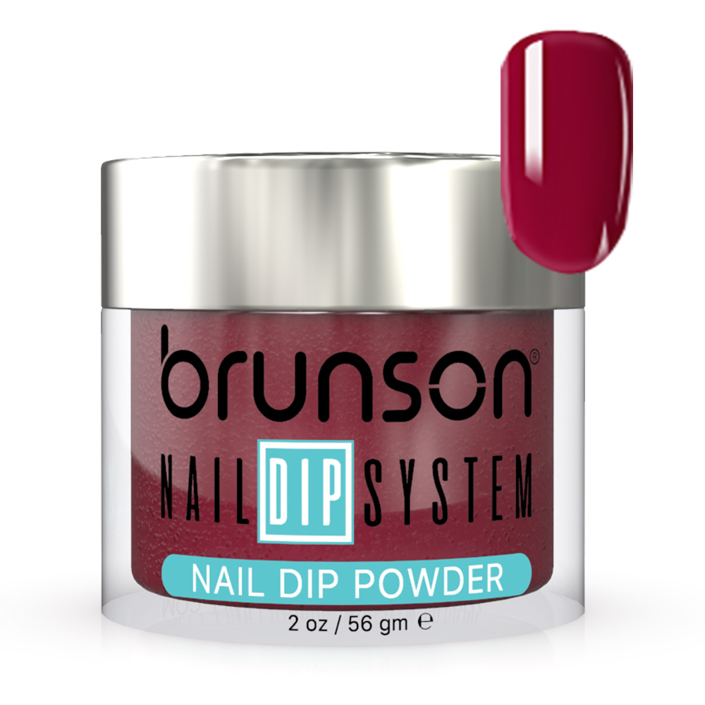 Brunson Nail Dipping Powder Dipp & Buff System 2oz – Professional DIY & Salon Dip Powder for Long-Lasting, Smooth Finish Colored Nails dbk102
