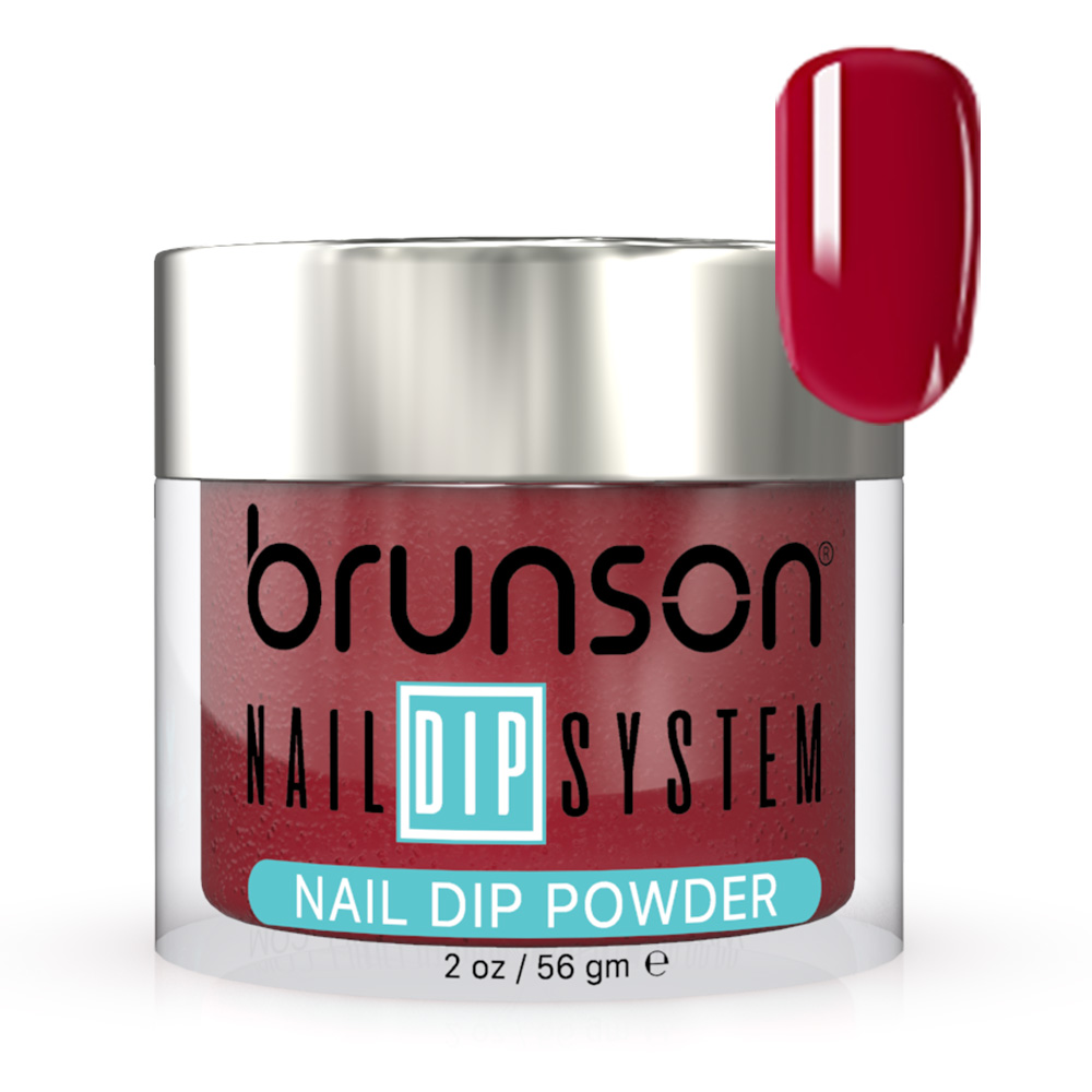 Brunson Nail Dipping Powder Dipp & Buff System 2oz – Professional DIY & Salon Dip Powder for Long-Lasting, Smooth Finish Colored Nails dbk103
