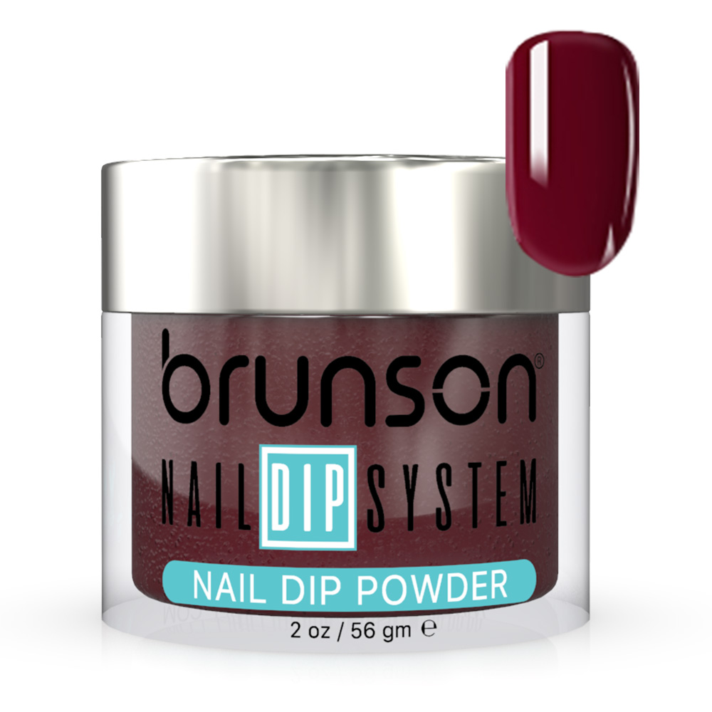 Brunson Nail Dipping Powder Dipp & Buff System 2oz – Professional DIY & Salon Dip Powder for Long-Lasting, Smooth Finish Colored Nails dbk104