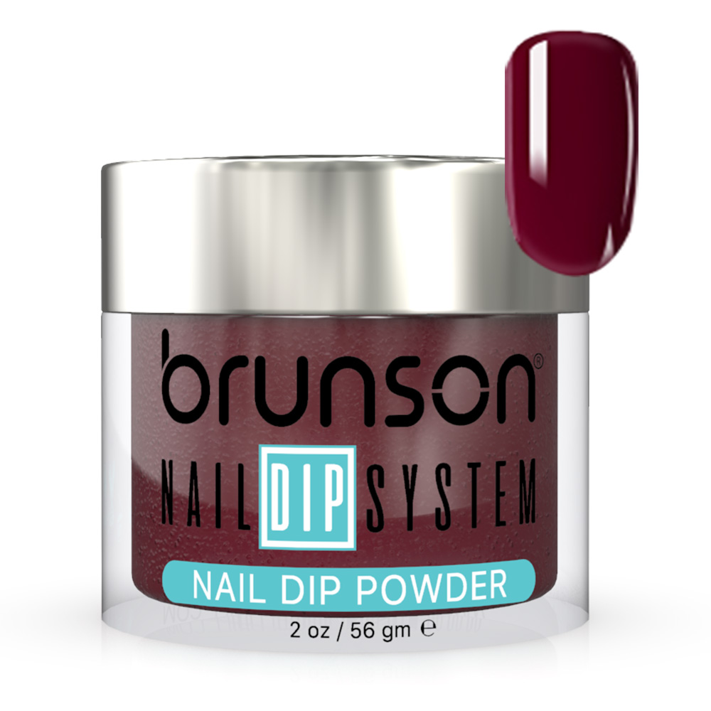 Brunson Nail Dipping Powder Dipp & Buff System 2oz – Professional DIY & Salon Dip Powder for Long-Lasting, Smooth Finish Colored Nails dbk105
