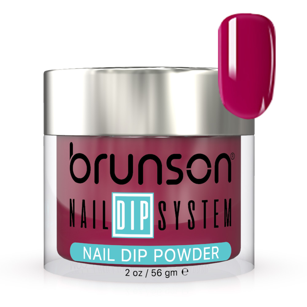 Brunson Nail Dipping Powder Dipp & Buff System 2oz – Professional DIY & Salon Dip Powder for Long-Lasting, Smooth Finish Colored Nails dbk113
