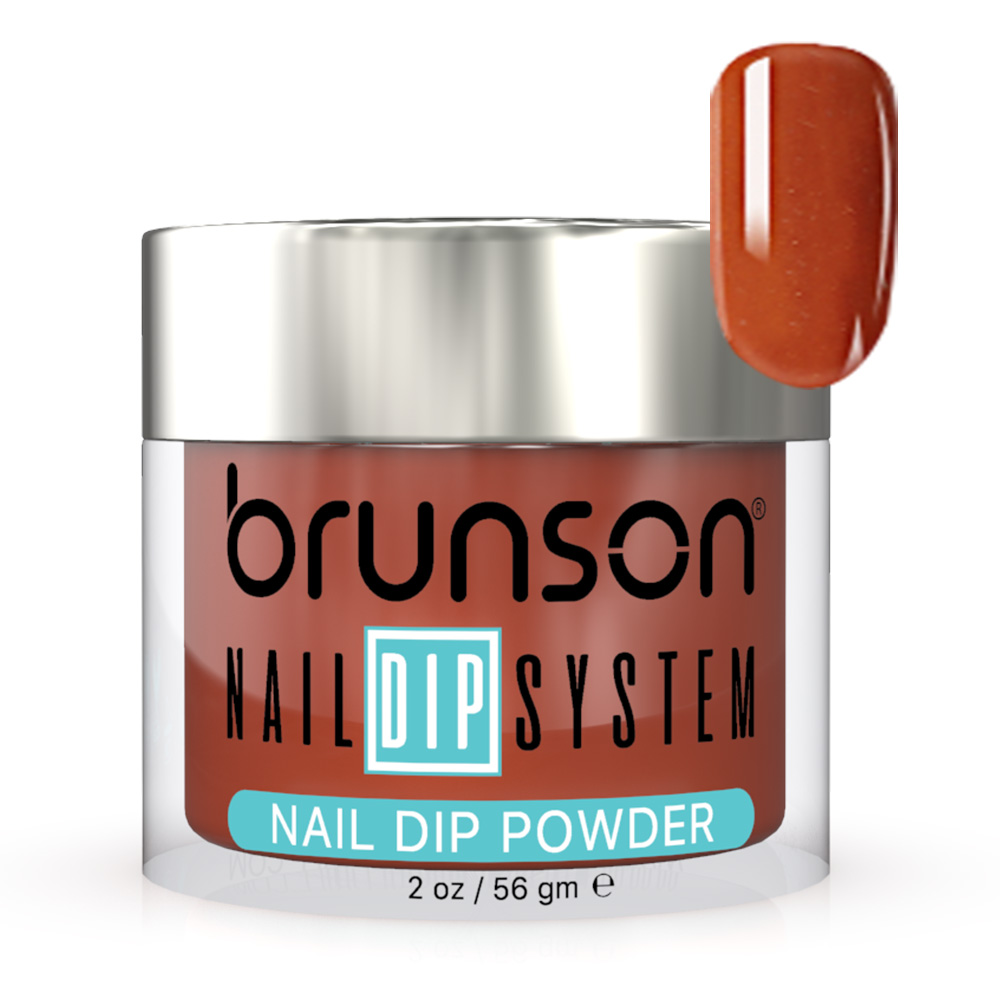 Smooth finish dip powder