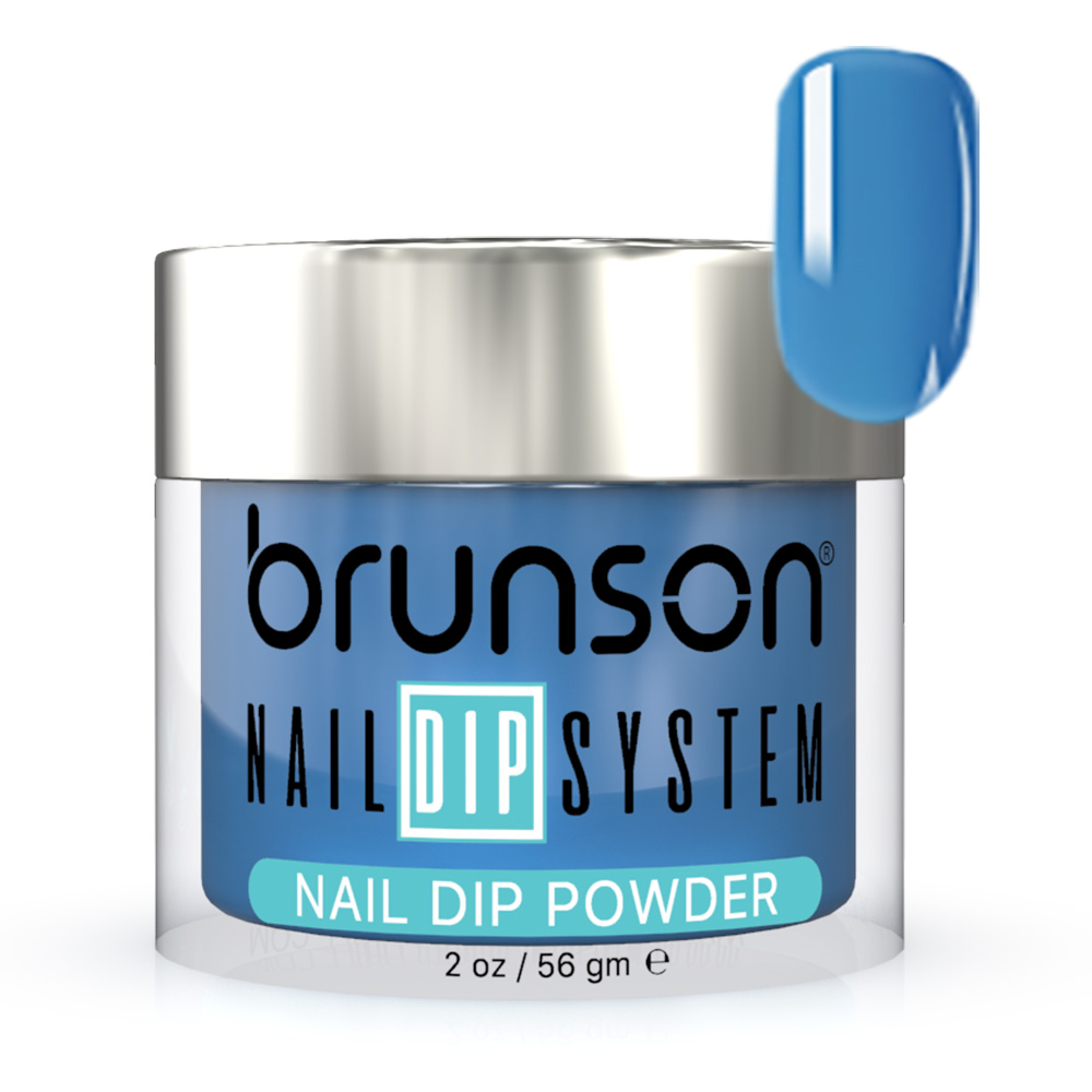 Salon dip powder manicure