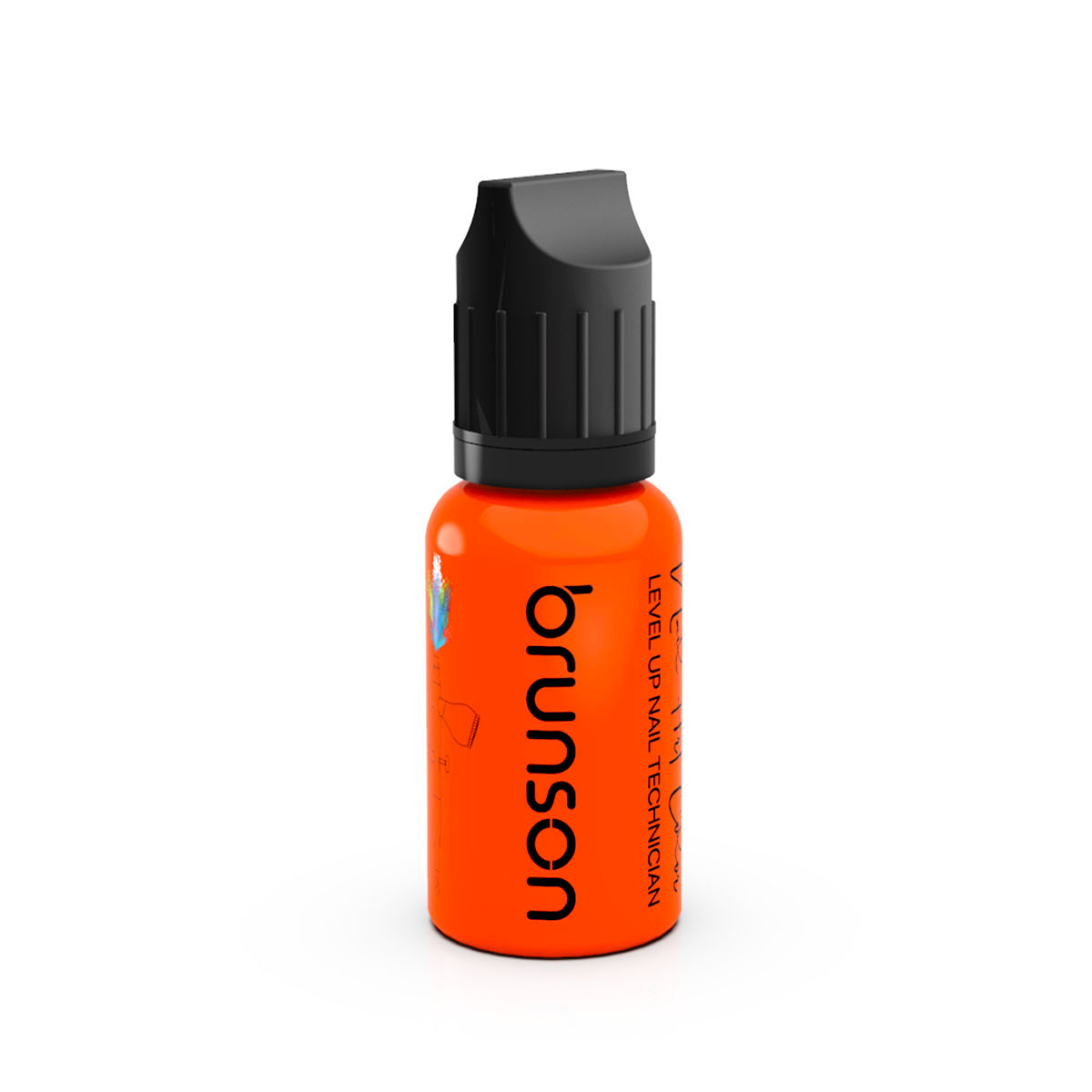 Brunson Air Brush Nail Art Paints Fluorescent BAP07 Neon Orange