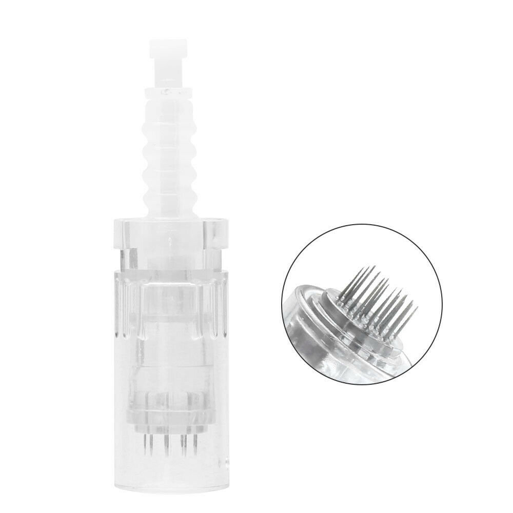 24pins Needles White Micro Needle Cartridge For Electric Derma Needle Pen N2 / MYM / M5 / M7 10pcs 24p_M7M5N2