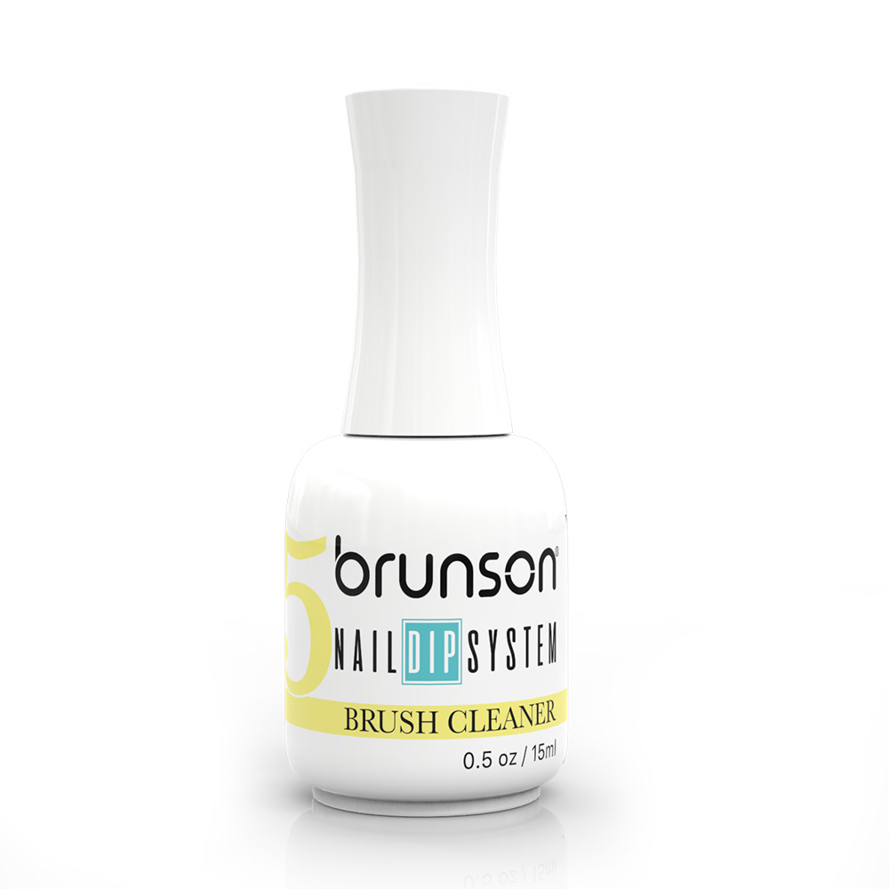 Perfection Dipping Powder Brush Cleaner Nail Extension Powder Dip System Polish Brush Cleanser – #5 (15ml) BDBCL