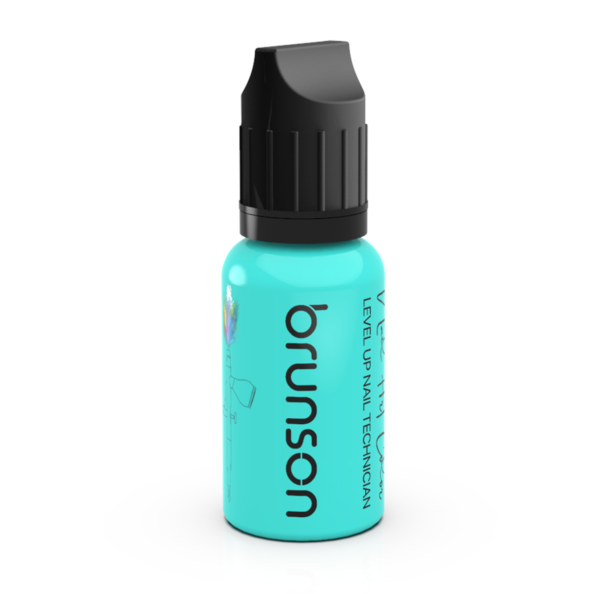 Brunson Air Brush Nail Art Paints Fluorescent BAP10 Tiffiny