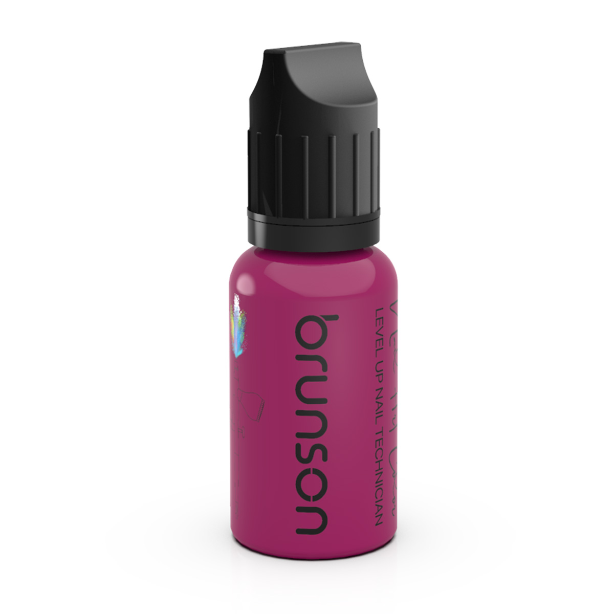 Brunson Air Brush Nail Art Paints Fluorescent BAP12 Wine