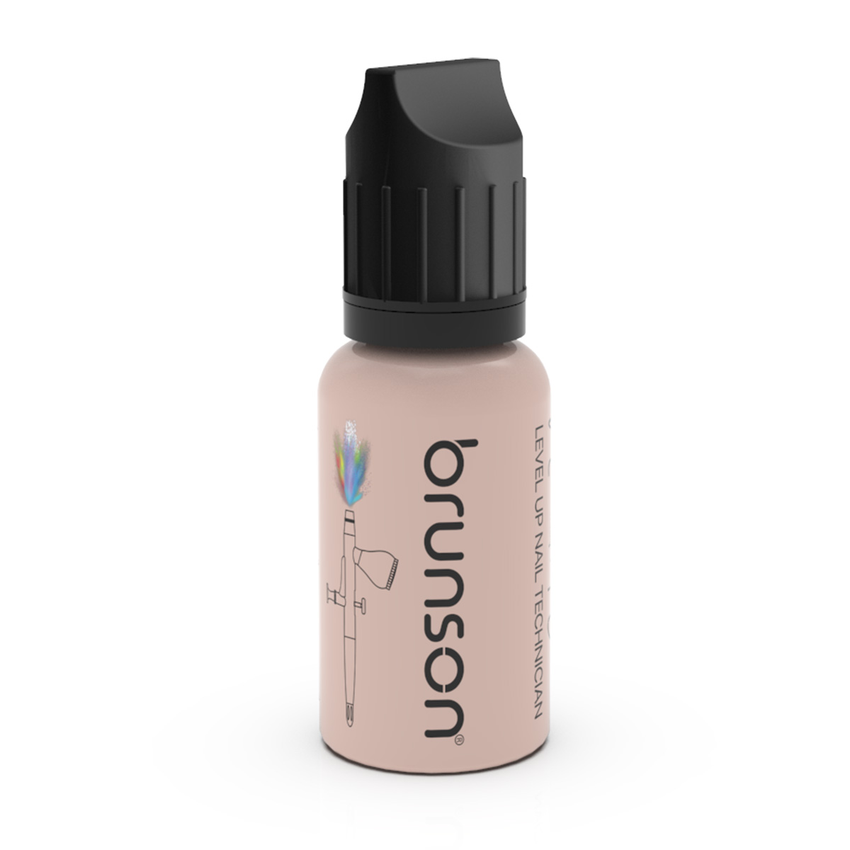 Brunson Air Brush Nail Art Paints Fluorescent BAP14 Nude