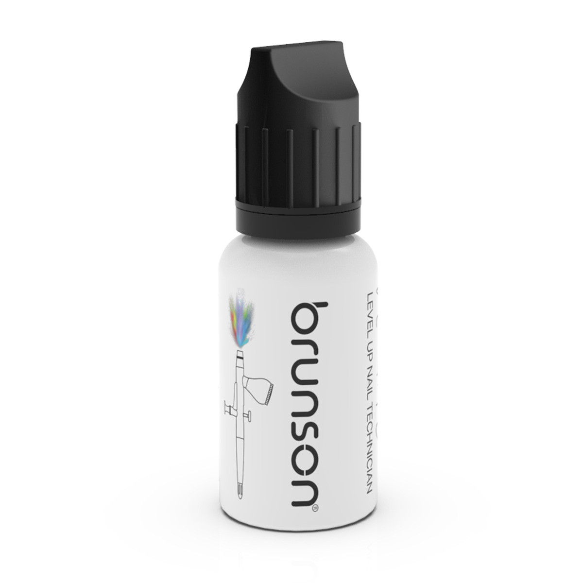 Brunson Air Brush Nail Art Paints Fluorescent BAP17 Pure White