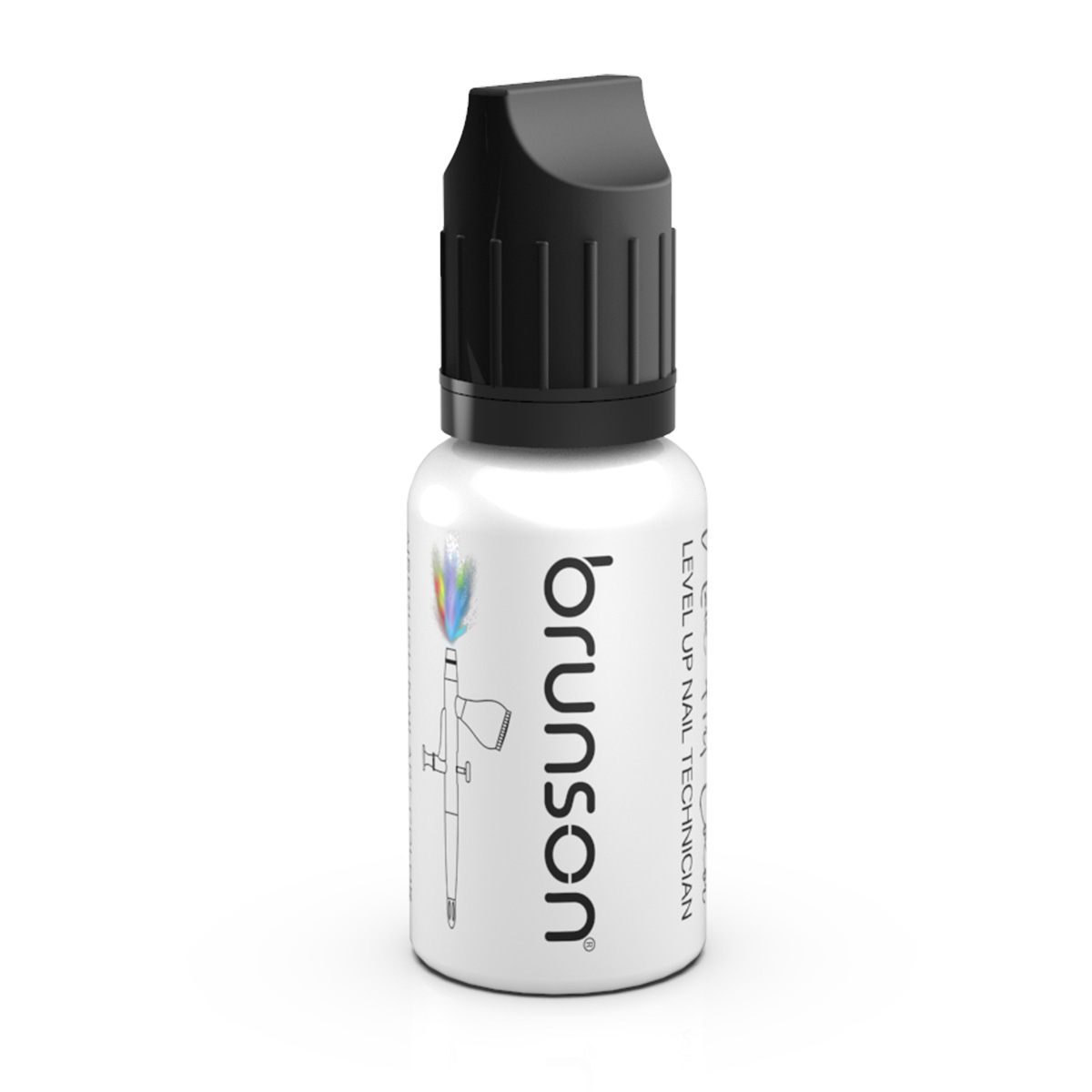 Brunson Air Brush Nail Art Paints Fluorescent BAP20 White Pearl