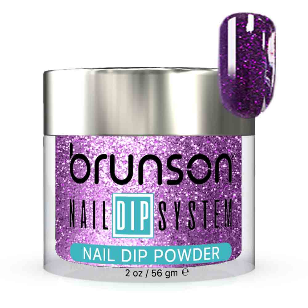Colored nail dipping powder