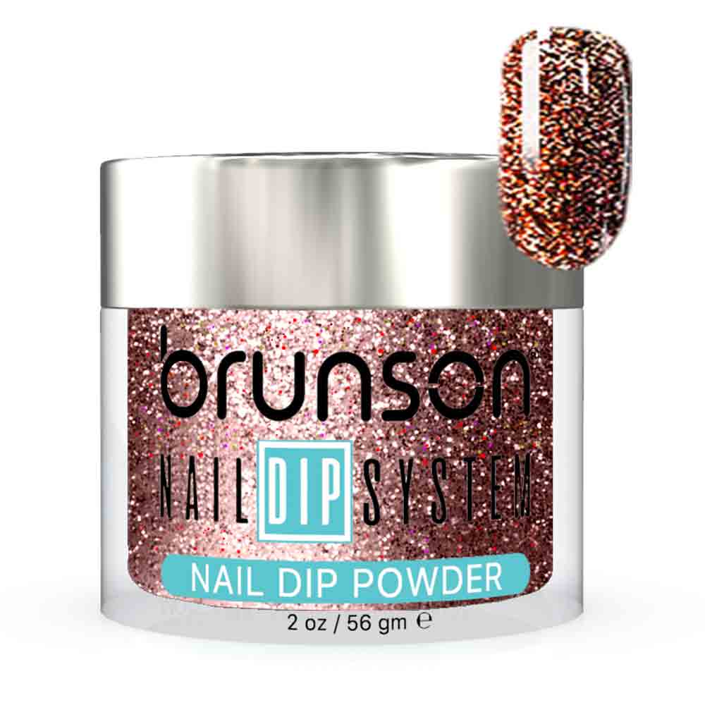 Glitter nail dipping powder