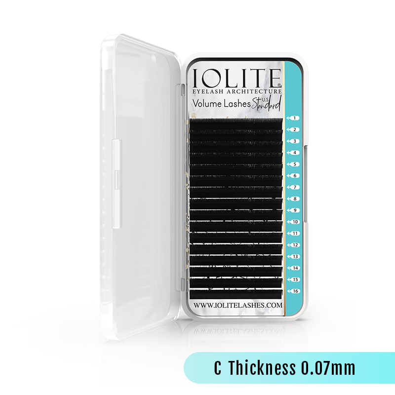 Eyelash Extension Volume Lashes C Curl 0.07 Thickness Eyelashes Lashes IVLC7T