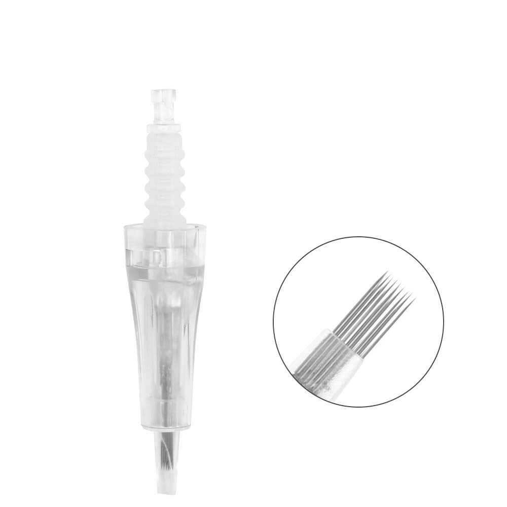 F9 Needles White Micro Needle Cartridge For Electric Derma Needle Pen N2 / MYM / M5 / M7 10pcs F9_M7M5N2
