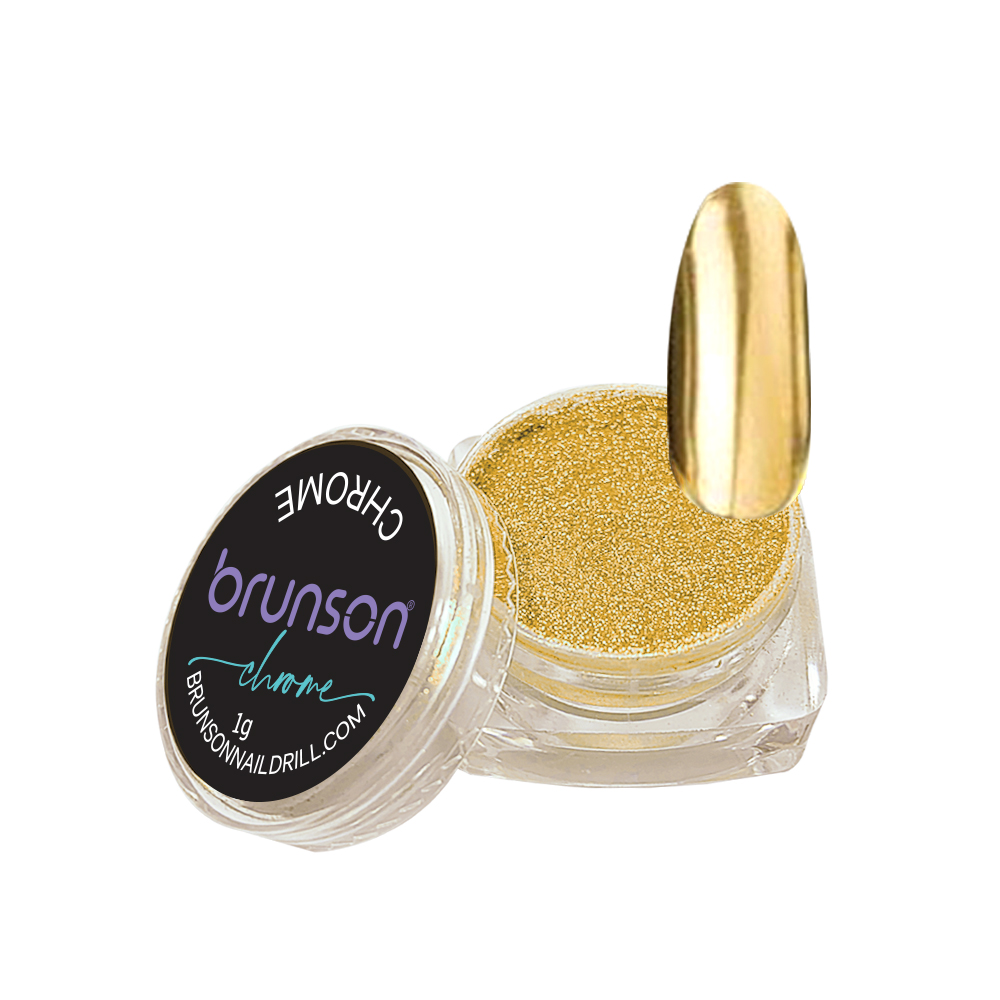 Chrome Nail Powder Mirror Nail Powder, Metallic Nail Powder Holographic Mirror Effect Nail Art Decoration Manicure Pigment JM03