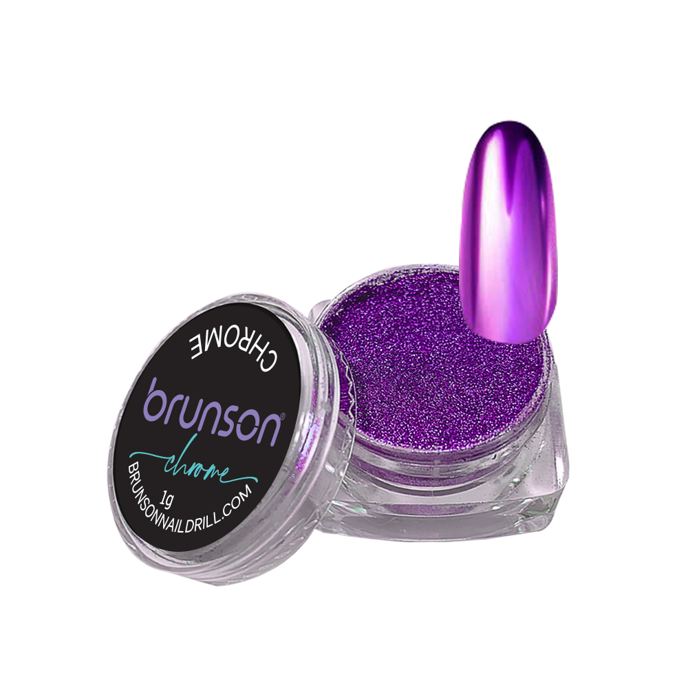 Chrome Nail Powder Mirror Nail Powder, Metallic Nail Powder Holographic Mirror Effect Nail Art Decoration Manicure Pigment JMC05