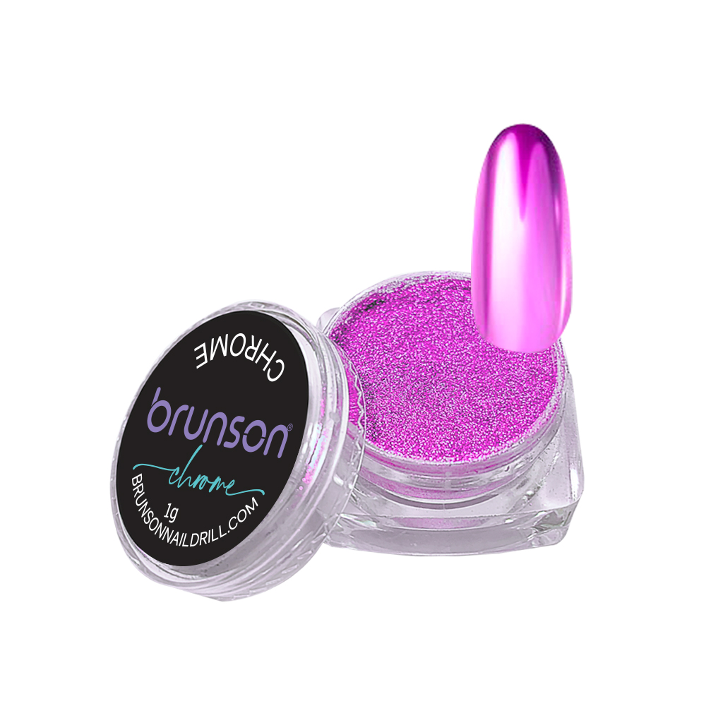 Chrome Nail Powder Mirror Nail Powder, Metallic Nail Powder Holographic Mirror Effect Nail Art Decoration Manicure Pigment JMC16