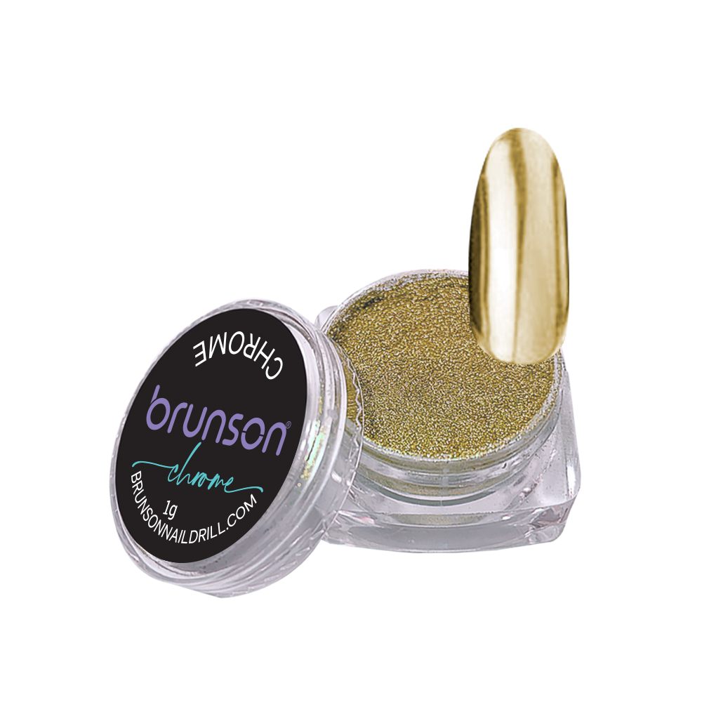 Chrome Nail Powder Mirror Nail Powder, Metallic Nail Powder Holographic Mirror Effect Nail Art Decoration Manicure Pigment MC11