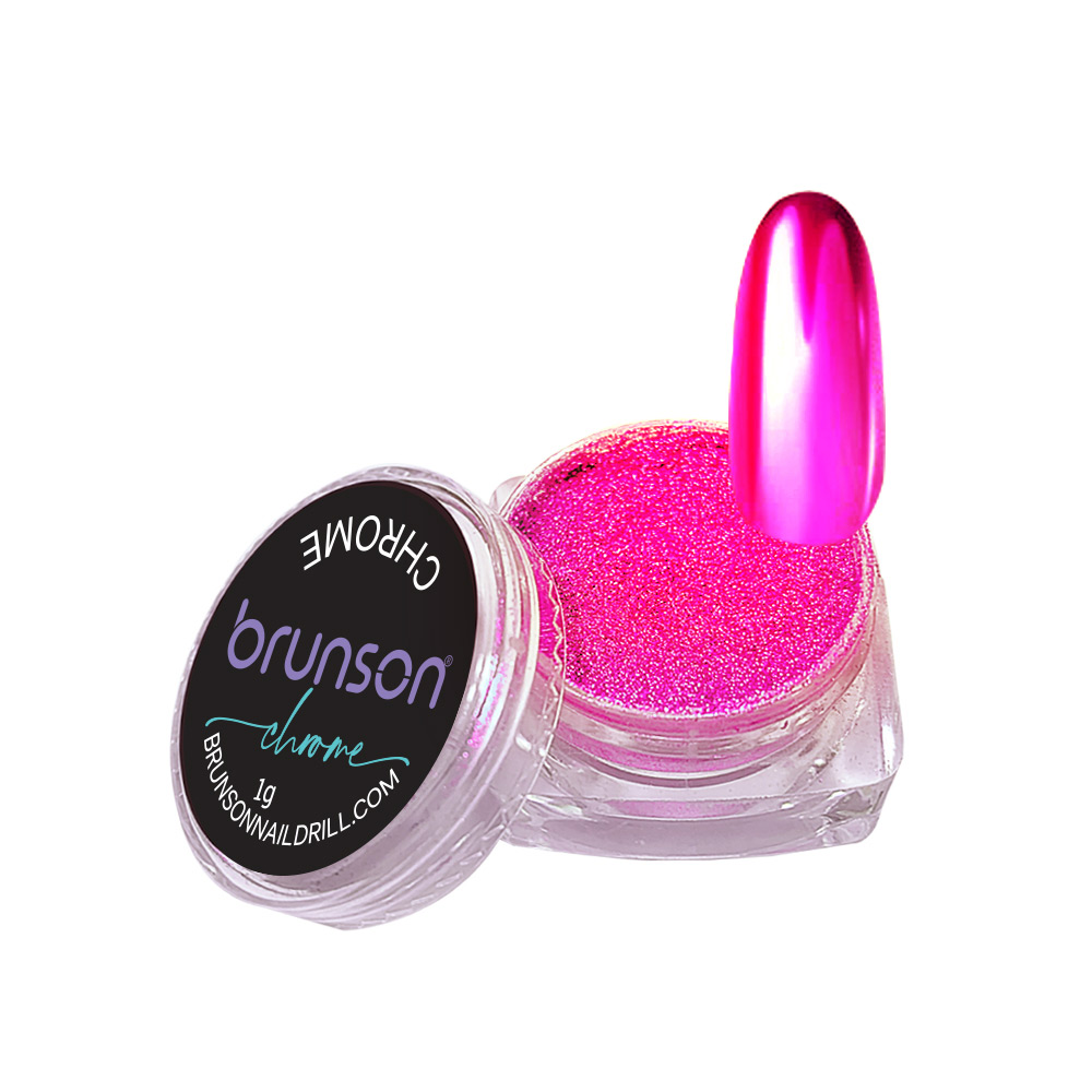 Chrome Nail Powder Mirror Nail Powder, Metallic Nail Powder Holographic Mirror Effect Nail Art Decoration Manicure Pigment MC17