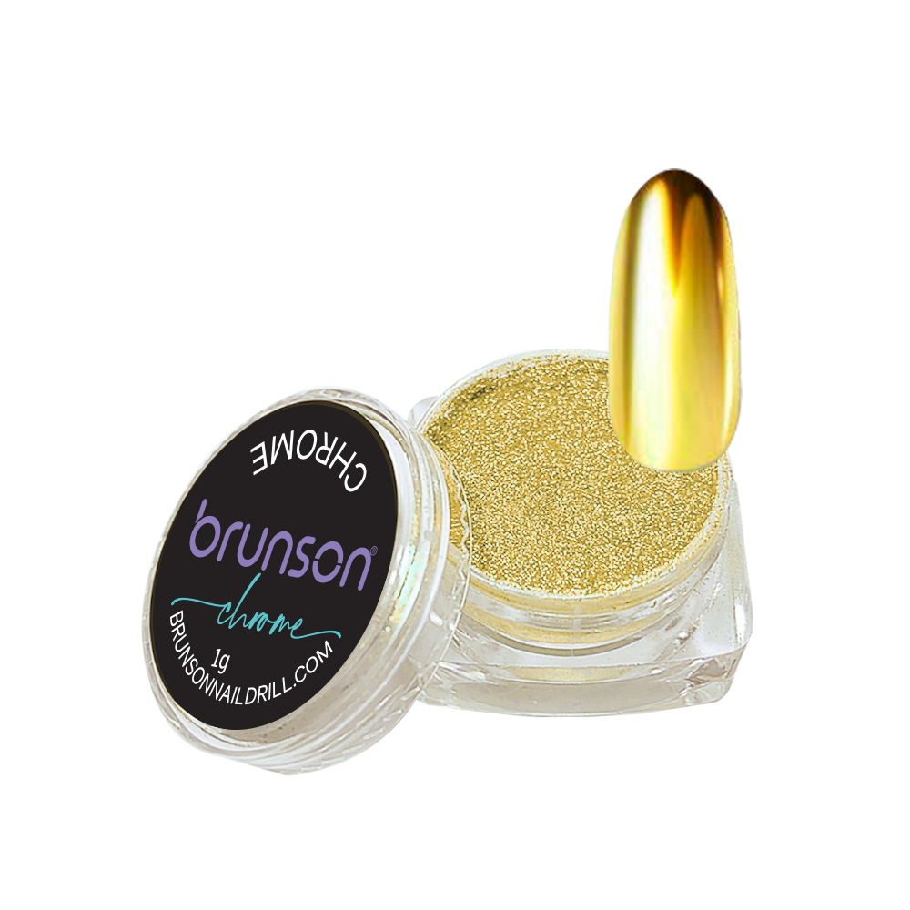 Chrome Nail Powder Mirror Nail Powder, Metallic Nail Powder Holographic Mirror Effect Nail Art Decoration Manicure Pigment SZW3325