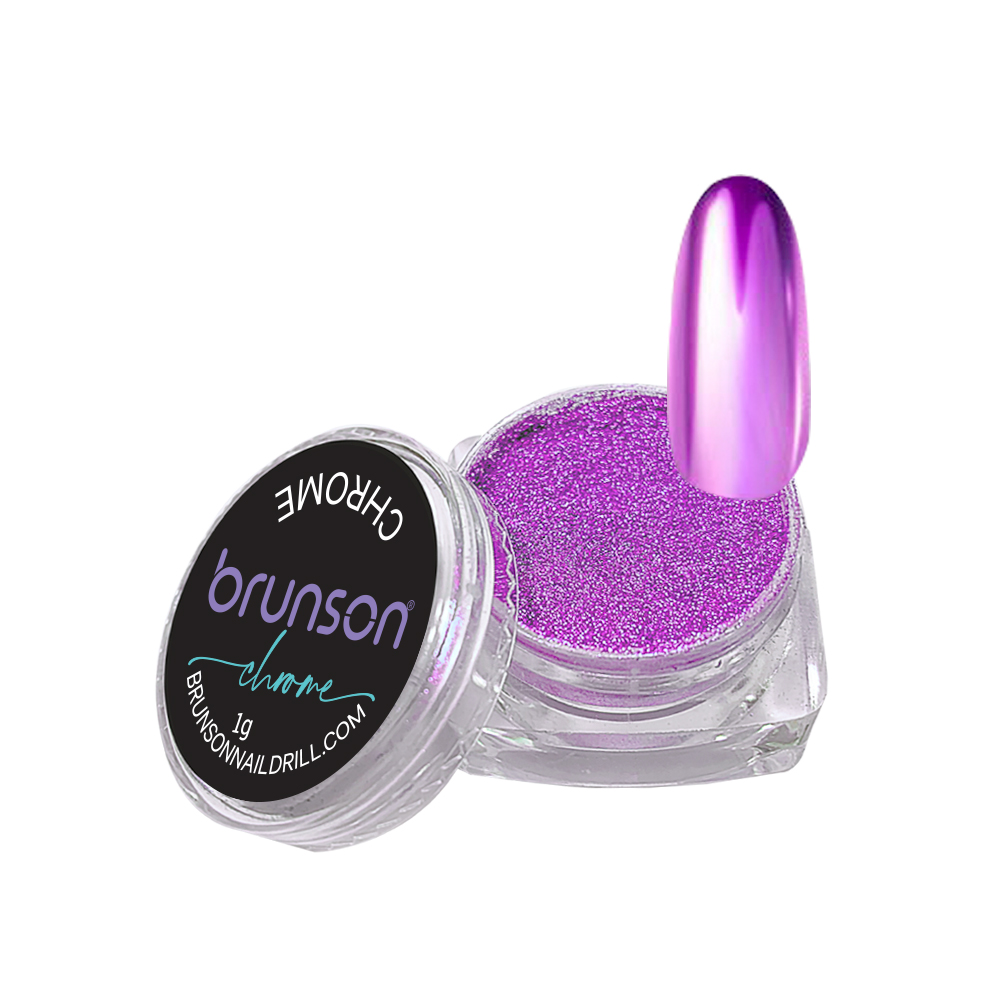 Chrome Nail Powder Mirror Nail Powder, Metallic Nail Powder Holographic Mirror Effect Nail Art Decoration Manicure Pigment JMC06