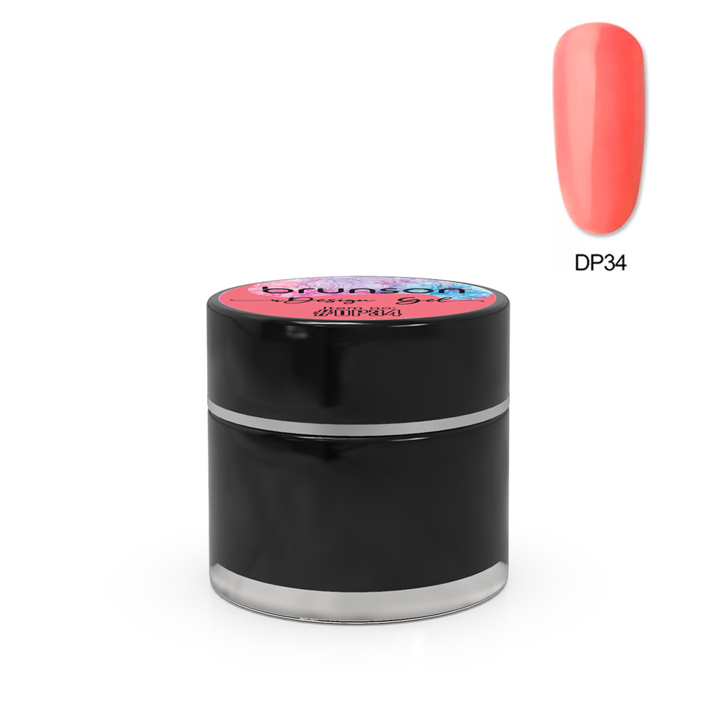 Designer gel nail polish