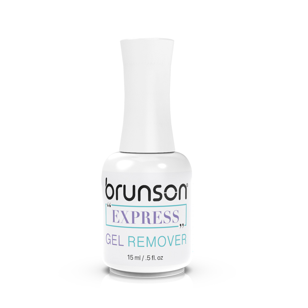 Brunson Gel Remover Professional Removes SoakOff Gel Nail Polish In 35 Minutes,UV gel Polish Remover Easily & Quickly Remove Nail Art Lacquer BGA15