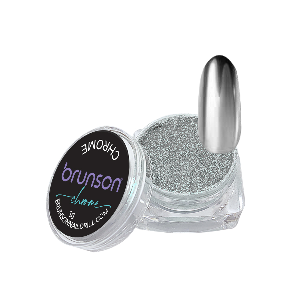 Chrome Nail Powder Mirror Nail Powder, Metallic Nail Powder Holographic Mirror Effect Nail Art Decoration Manicure Pigment JM01