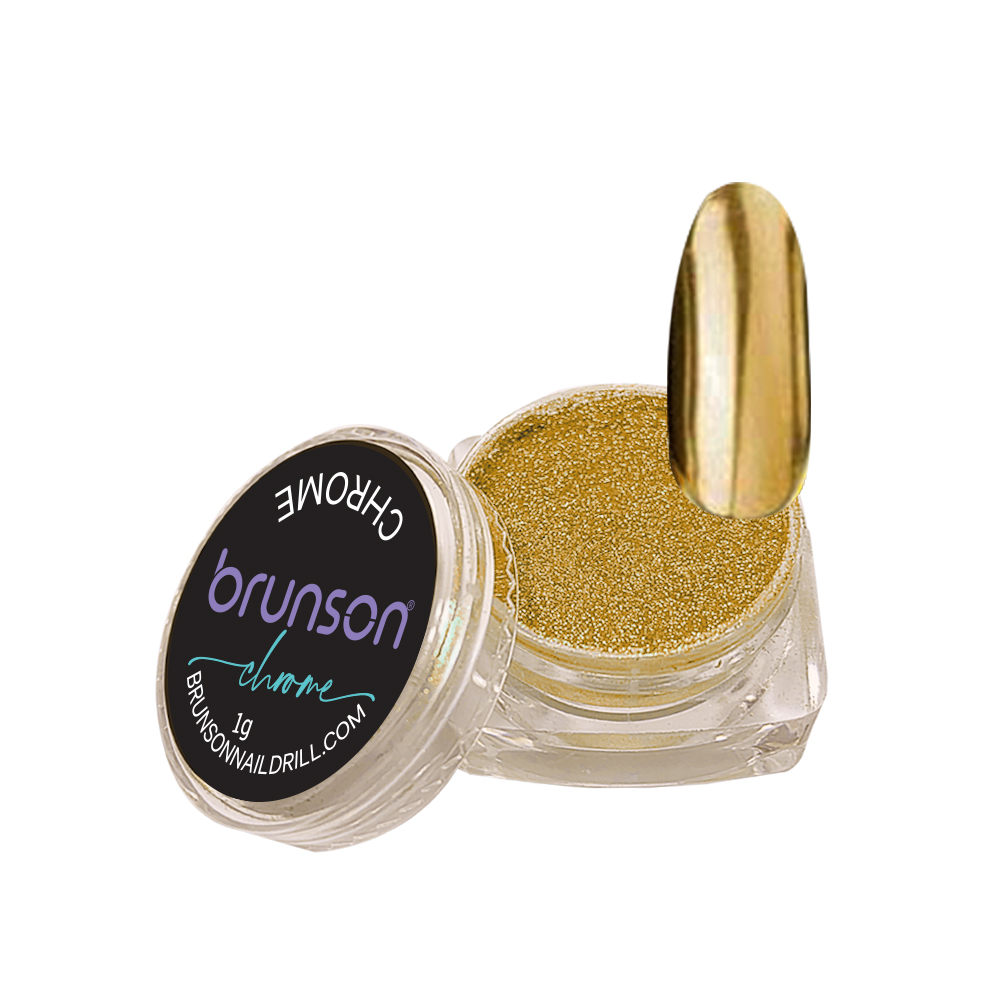 Chrome Nail Powder Mirror Nail Powder, Metallic Nail Powder Holographic Mirror Effect Nail Art Decoration Manicure Pigment JM02