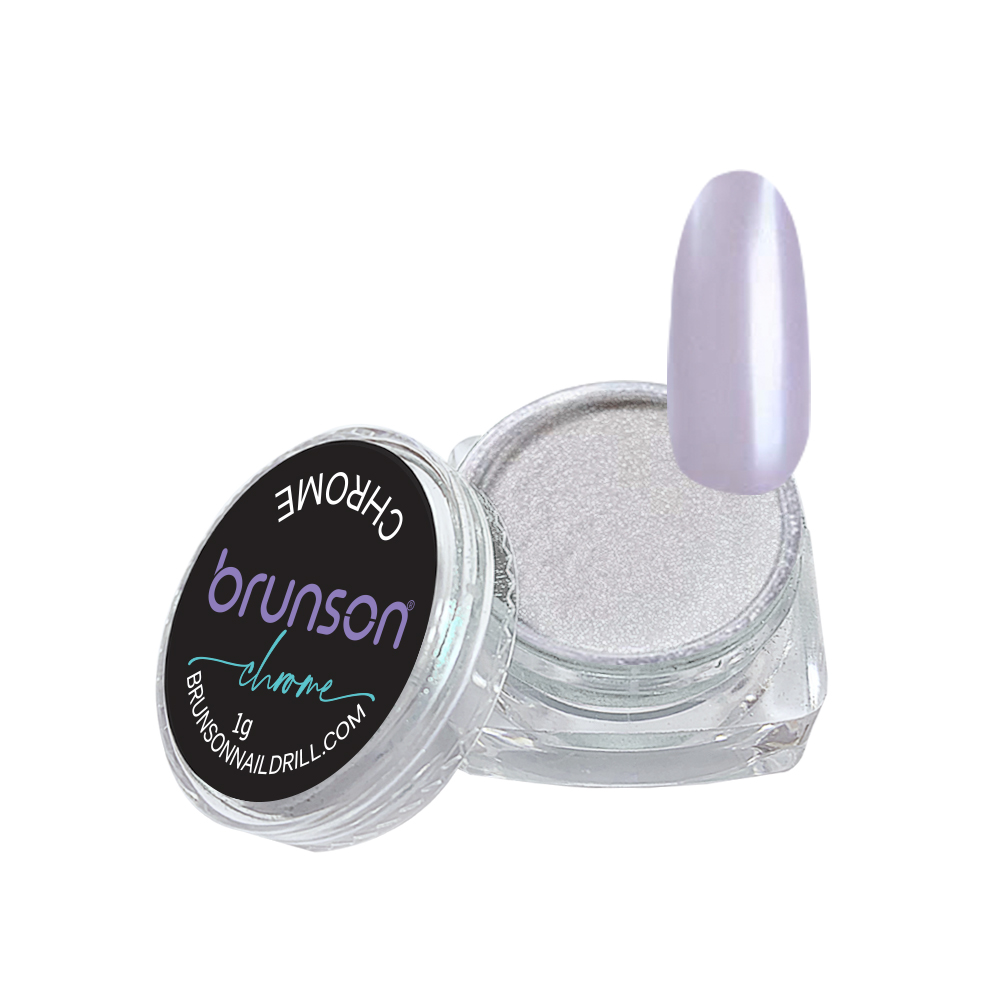 Chrome Nail Powder Mirror Nail Powder, Metallic Nail Powder Holographic Mirror Effect Nail Art Decoration Manicure Pigment NH025