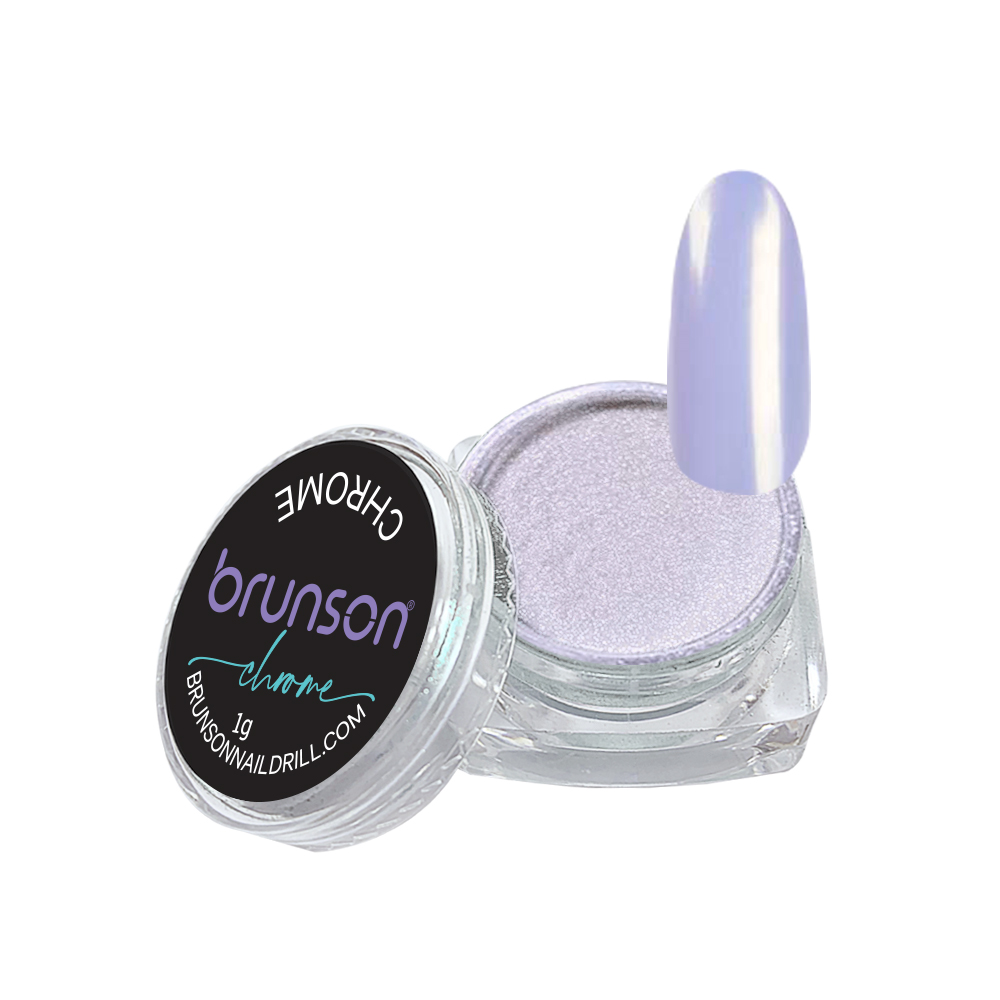 Chrome Nail Powder Mirror Nail Powder, Metallic Nail Powder Holographic Mirror Effect Nail Art Decoration Manicure Pigment NH035
