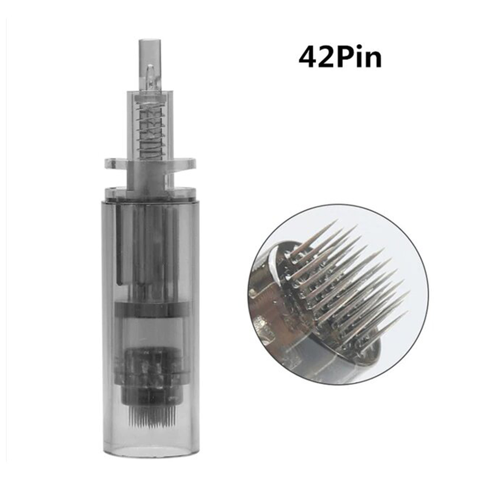 10pcs Ultima A7 Needles Electric Derma Pen Needle Cartridges 42 pin Needle Tips For dr.pen auto microneedle Therapy A742N