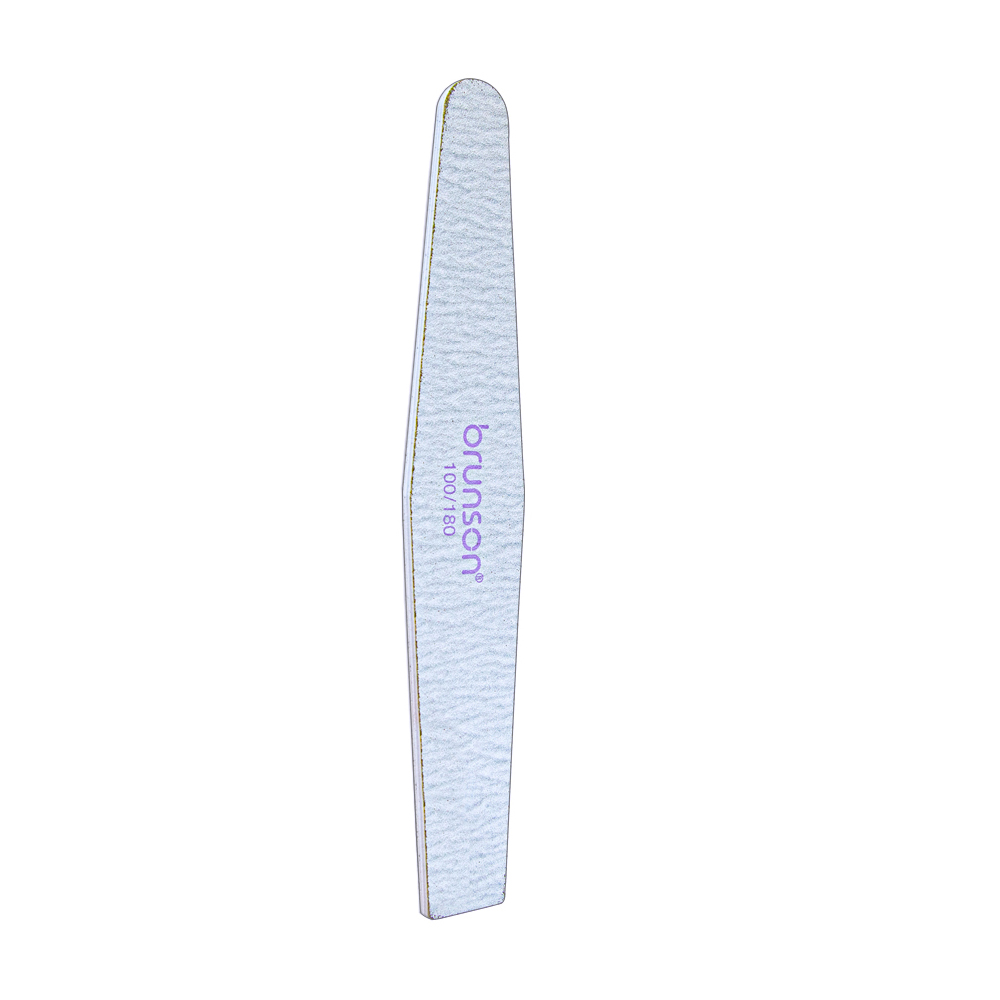 Diamond shape Nails Filer B-325Z 100/180 Grit zebra EB-325Z