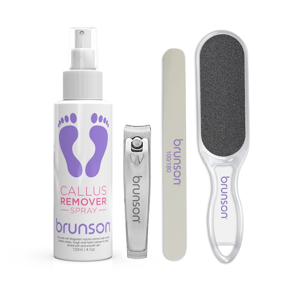 Callus Remover Spray for feet for a professional pedicure Pedicure Foot File and Callus Remover for Hard Skin Professional, Foot Rasp Filer Double-Sided Replacement Pads Easy Feet BCRC02