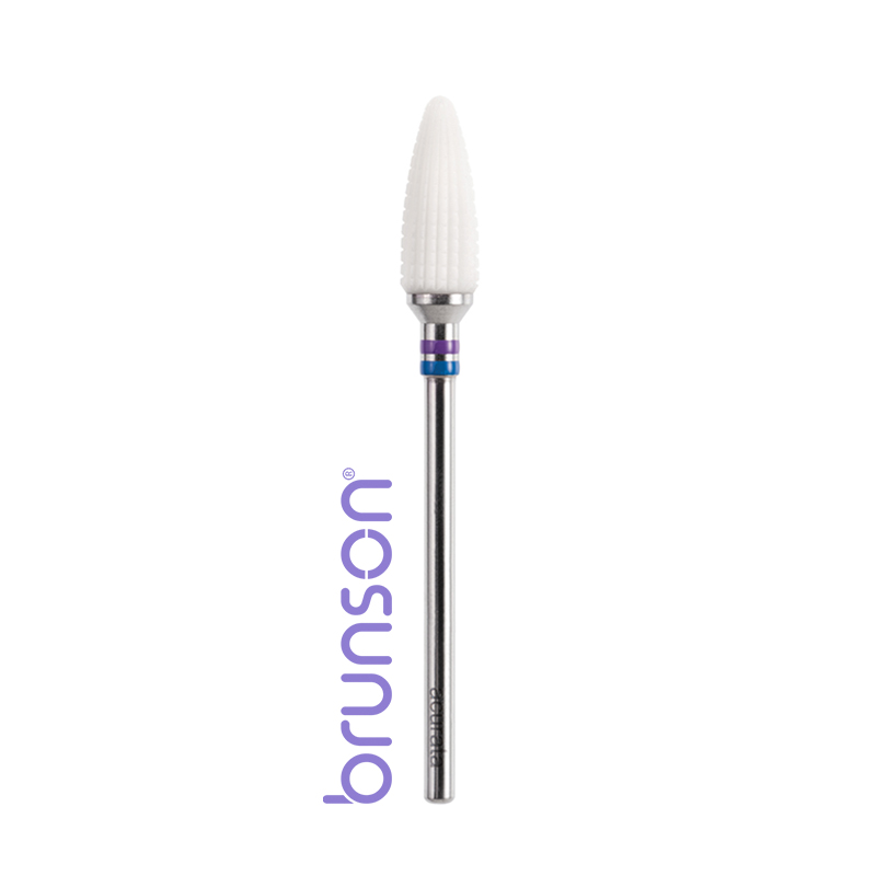 Ceramic bit – Pro, coarse 14.0/6.0 mm Germany Nail Drill Bits Nail Drill File Bits for Acrylic Gel Nails Cuticle Manicure Pedicure BC01