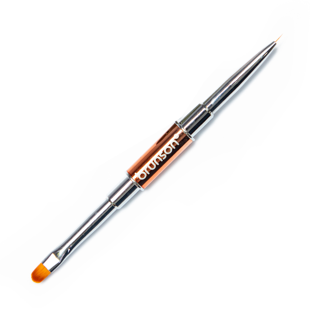 Nail Painting Brush Nail Art Tips Builder Brush UV Gel Acrylic Nail Brush Nylon Hair Brush Pen Tool for Nail Art Design Painting Salon and DIY Oval #6