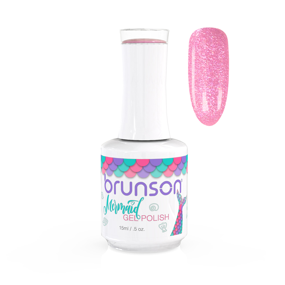 Pearl Nail Polish Mermaid Gel Manicure Salon Decor Nail Art Elegant Shell Shiny Under Light UV LED Soak Off Set BMG01