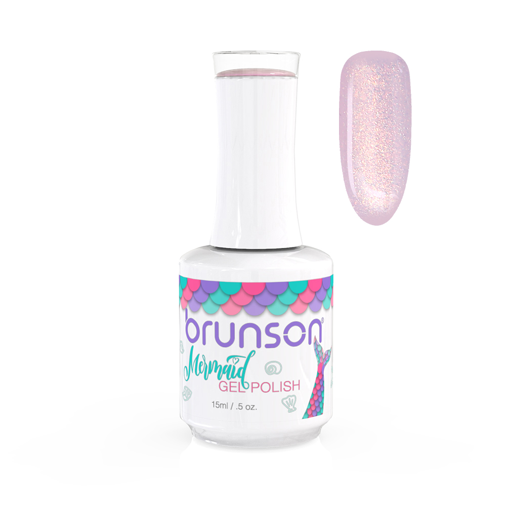 Pearl Nail Polish Mermaid Gel Manicure Salon Decor Nail Art Elegant Shell Shiny Under Light UV LED Soak Off Set BMG02