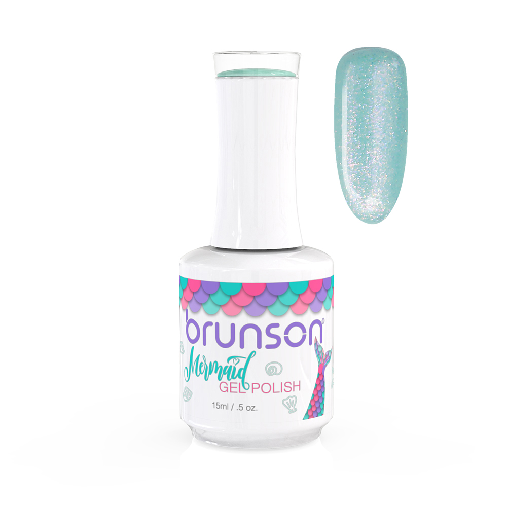 Pearl Nail Polish Mermaid Gel Manicure Salon Decor Nail Art Elegant Shell Shiny Under Light UV LED Soak Off Set BMG11