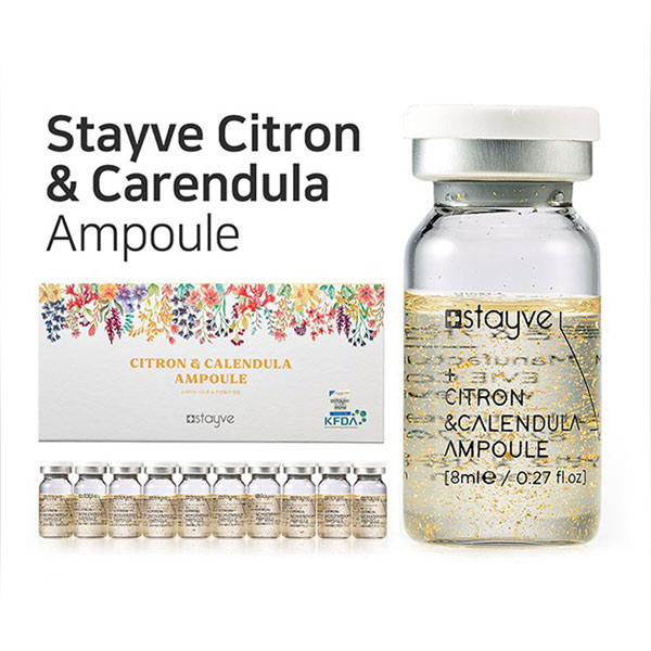 Stayve Booster Serum – Citron & Calendula Ampoule
