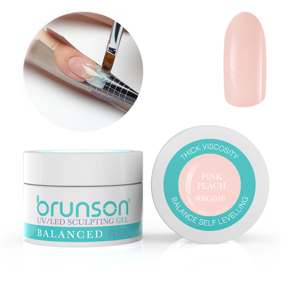Builder Gel & Sculpting Gel Glossy Nails