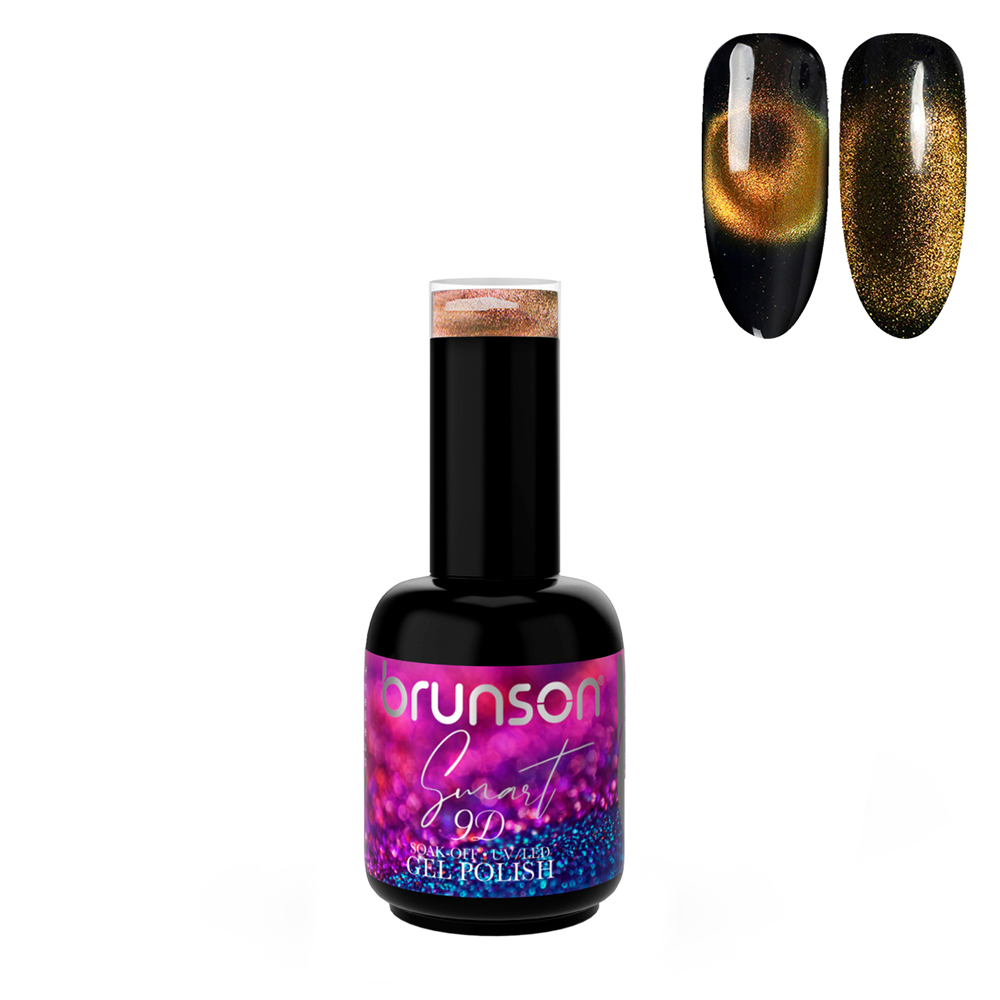 Smart 9D Cat Eye Gel Polish Set Soak Off UV Magnetic Nail Gel Polish 15ml Nail Art Chameleon Magnetic Galaxy Glitter Galactic Effect Magic Gel Polish  BSMC085