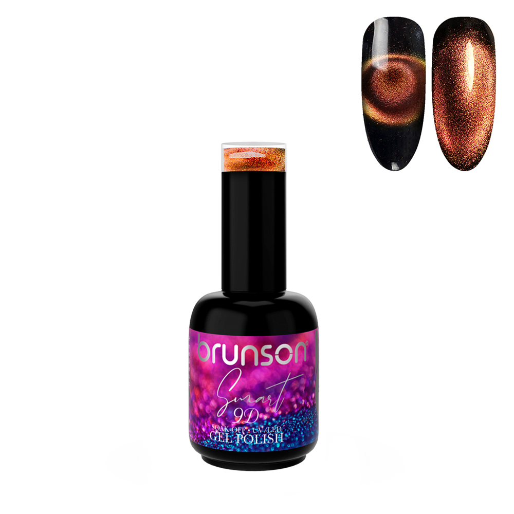 Smart 9D Cat Eye Gel Polish Set Soak Off UV Magnetic Nail Gel Polish 15ml Nail Art Chameleon Magnetic Galaxy Glitter Galactic Effect Magic Gel Polish  BSMC100