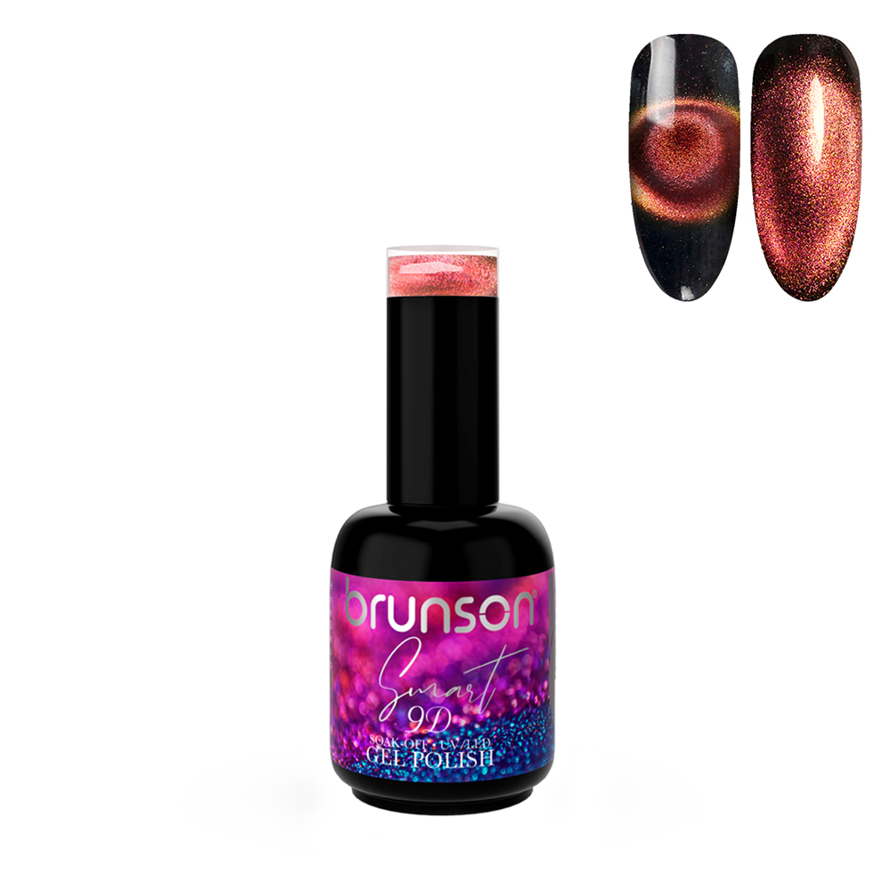 Smart 9D Cat Eye Gel Polish Set Soak Off UV Magnetic Nail Gel Polish 15ml Nail Art Chameleon Magnetic Galaxy Glitter Galactic Effect Magic Gel Polish  BSMC101