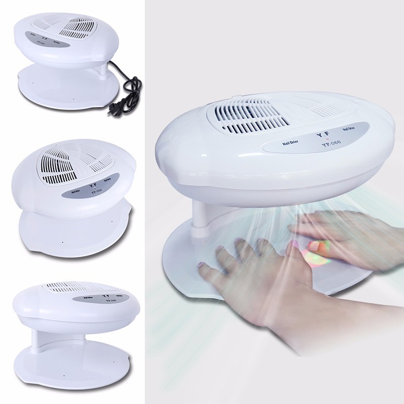 Smart Nail Polish Dryer Nail Air Dryer Fan Auto Induction Warm & Cool Wind Auto Sensors Nail Art Manicure Tool