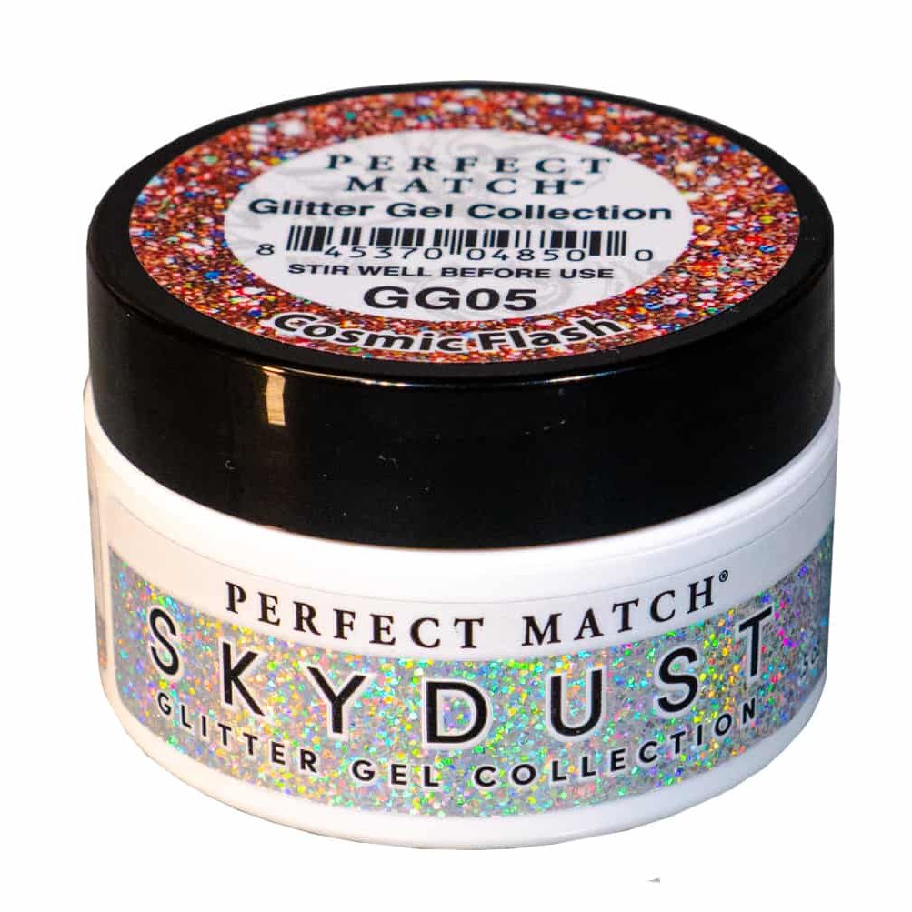Perfect match sculpting glitter gel collection  Misty Morning Sky Dust GG05