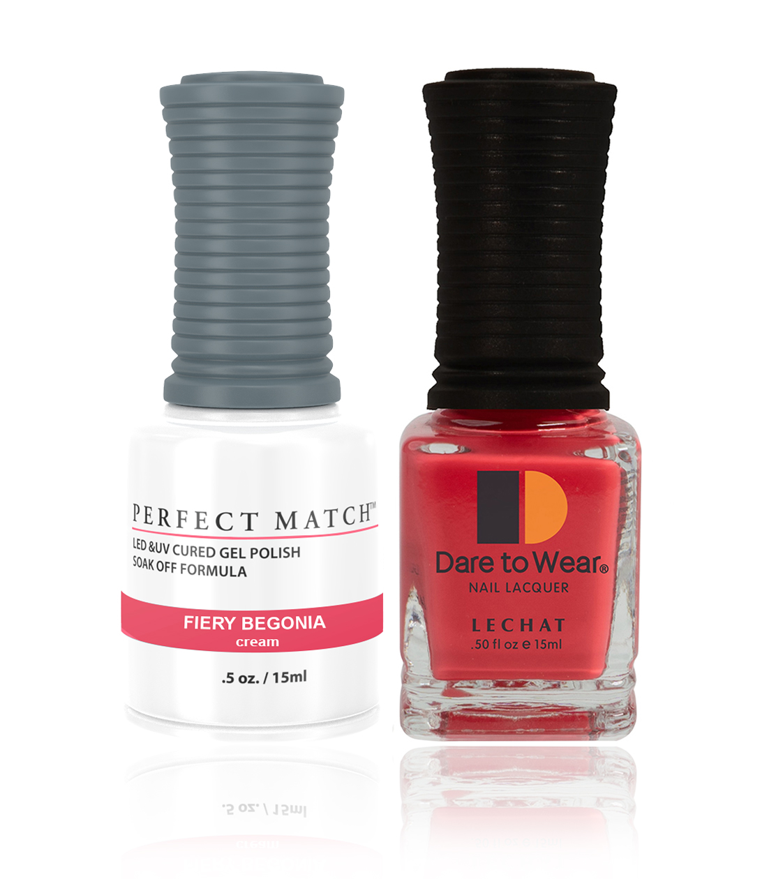 Soak off Gel Nail Polish UV /LED Gel Polish Fiery Begonia PMS252