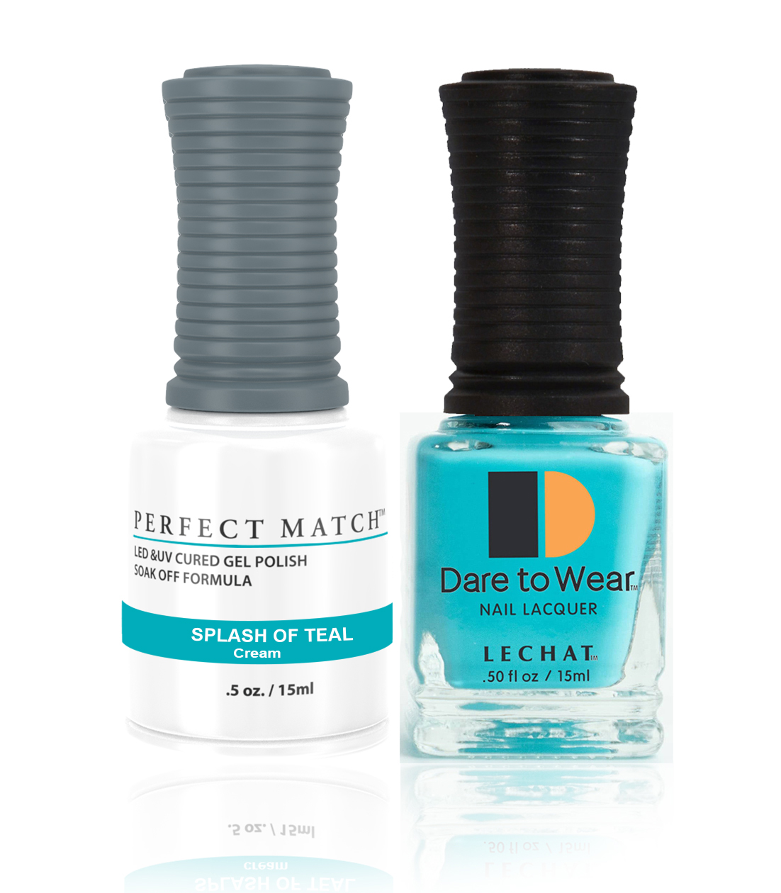 Soak off Gel Nail Polish UV /LED Gel Polish Splash of Teal PMS265