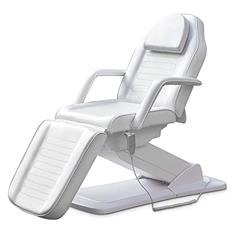 Electric beauty bed chair-360 ° rotating electric hydraulic beauty bed, suitable for facial massage SAP skin full body massage bed tattoo bed at home beauty shop ECB01